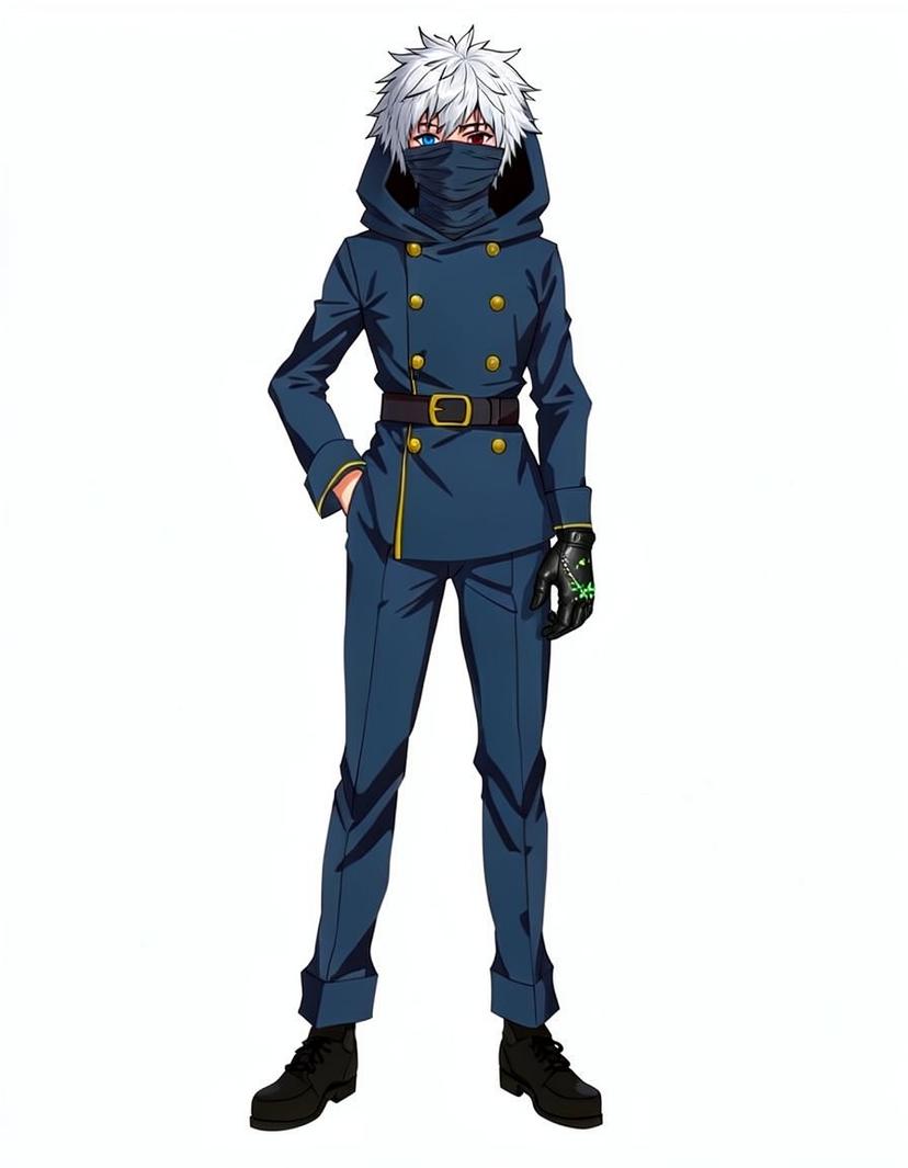 Yuji nanmi, a Jujutsu Kaisen OC made on GenTube