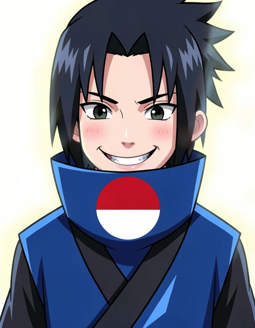 Kurokaze, a Naruto OC made on GenTube