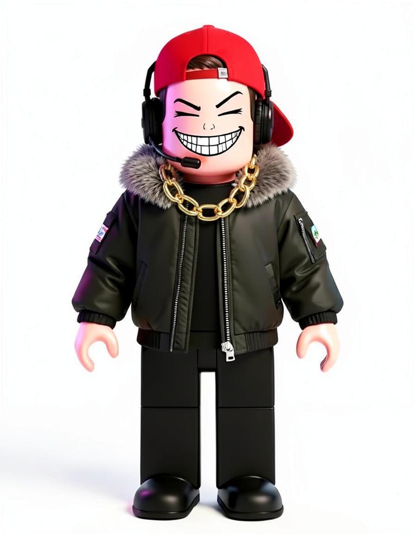 Dimo, a Roblox OC made on GenTube