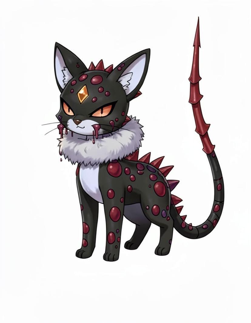 Venomew, a Pokemon OC made on GenTube