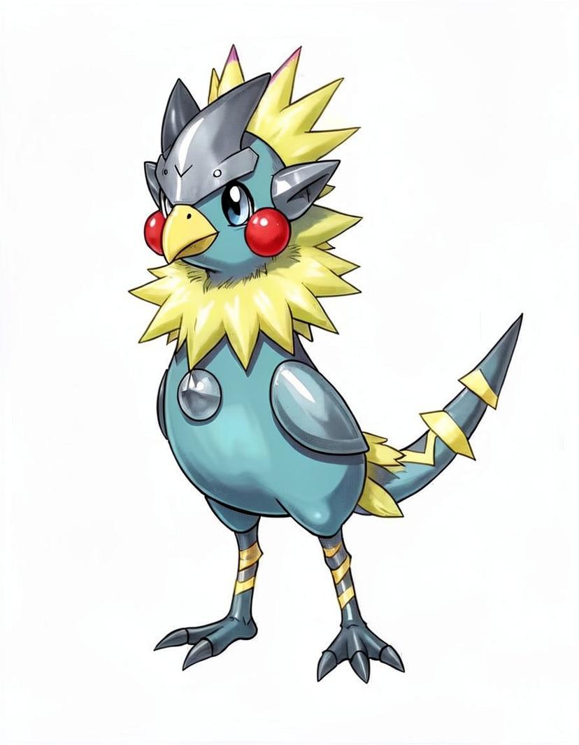 Chromewing, a Pokemon OC made on GenTube