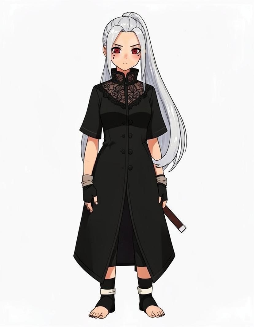 Ijihi, a Naruto OC made on GenTube