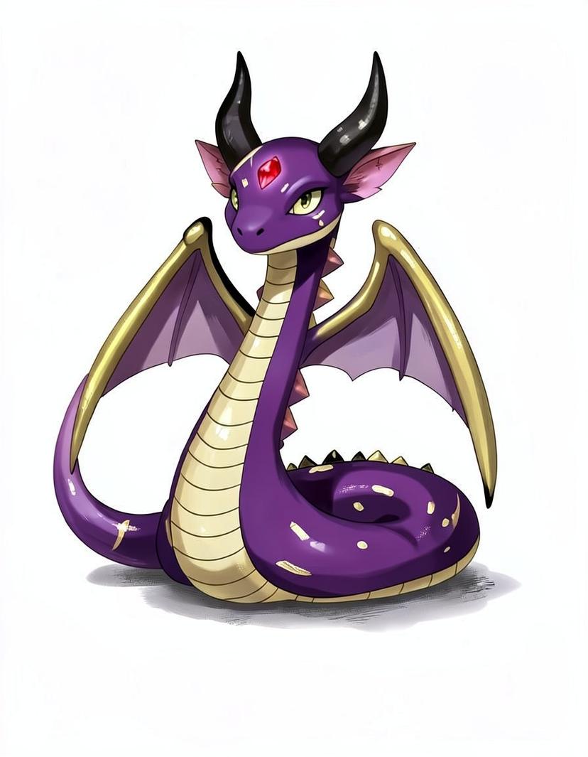 Psyviper, a Pokemon OC made on GenTube