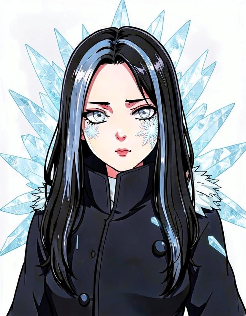Thermafrost, a My Hero Academia OC made on GenTube