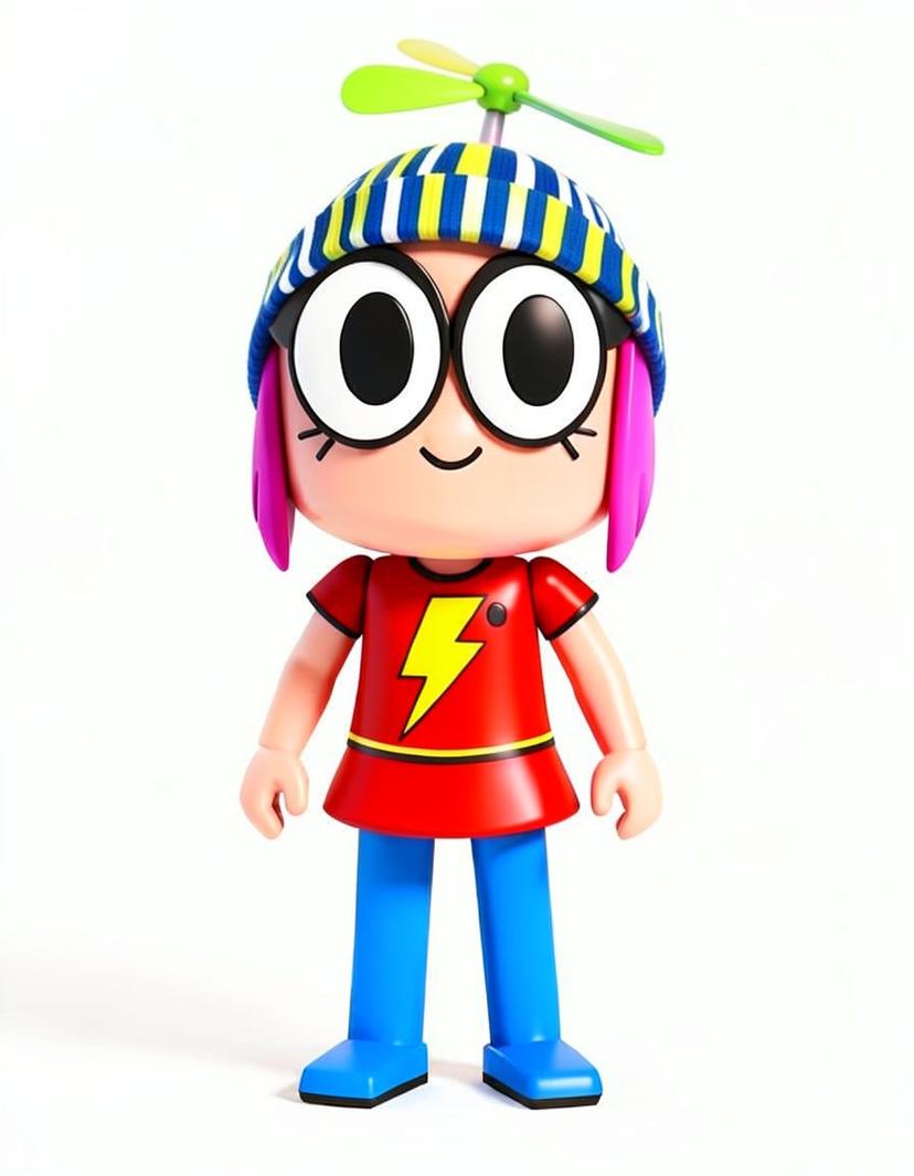 Player girlfriend, a Roblox OC made on GenTube