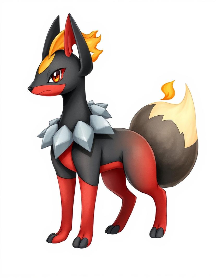 Pebblefox, a Pokemon OC made on GenTube
