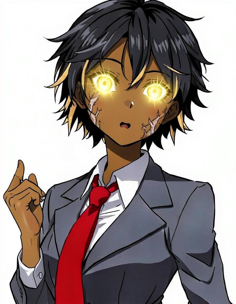 Hinkaku, a My Hero Academia OC made on GenTube