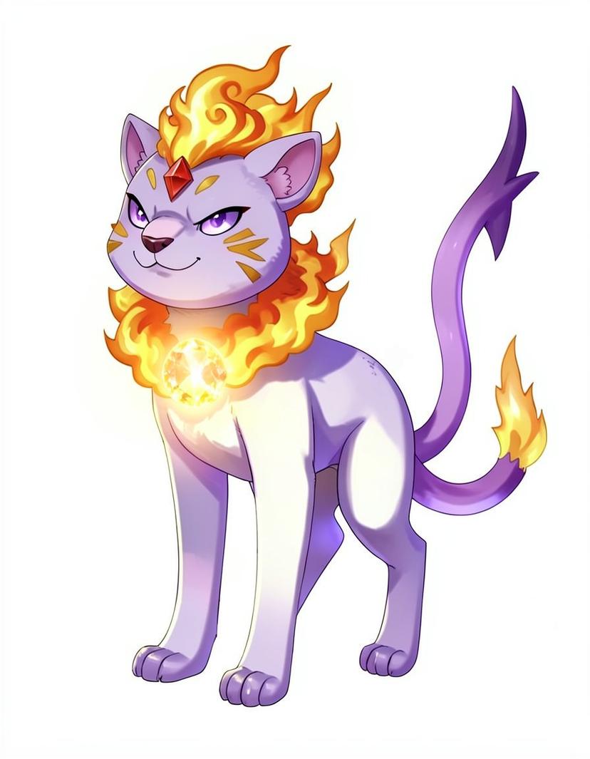 Mystictigra, a Pokemon OC made on GenTube