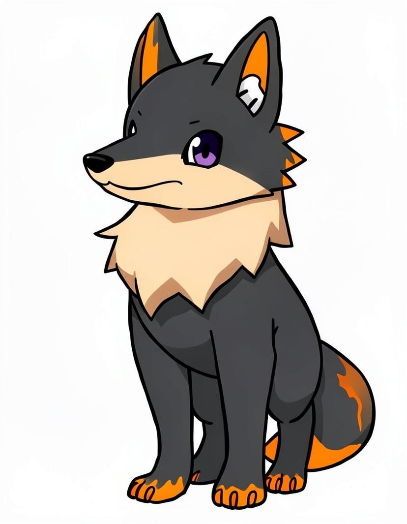 Miralupe, a Pokemon OC made on GenTube