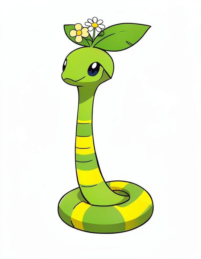 Bloomcoil, a Pokemon OC made on GenTube