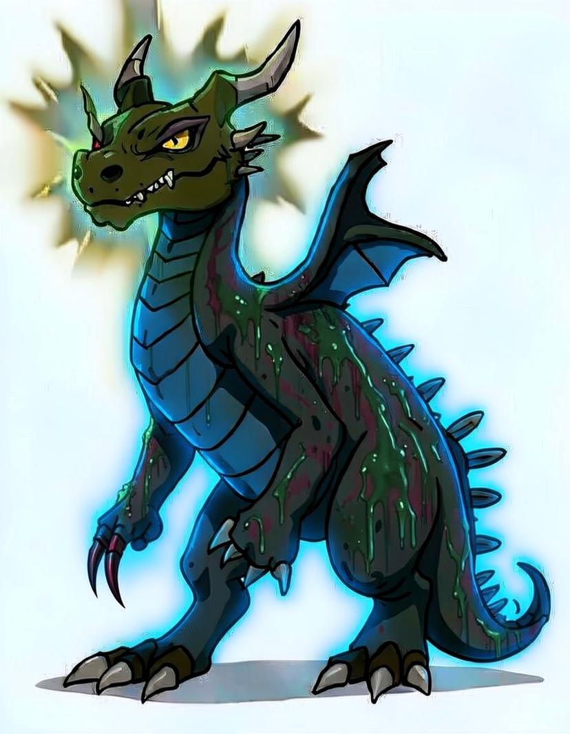 A-Drax, a Pokemon OC made on GenTube