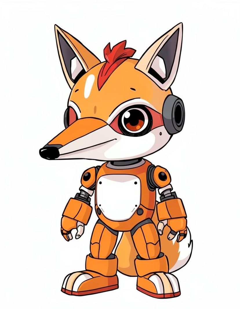 Foxglint, a FNAF OC made on GenTube