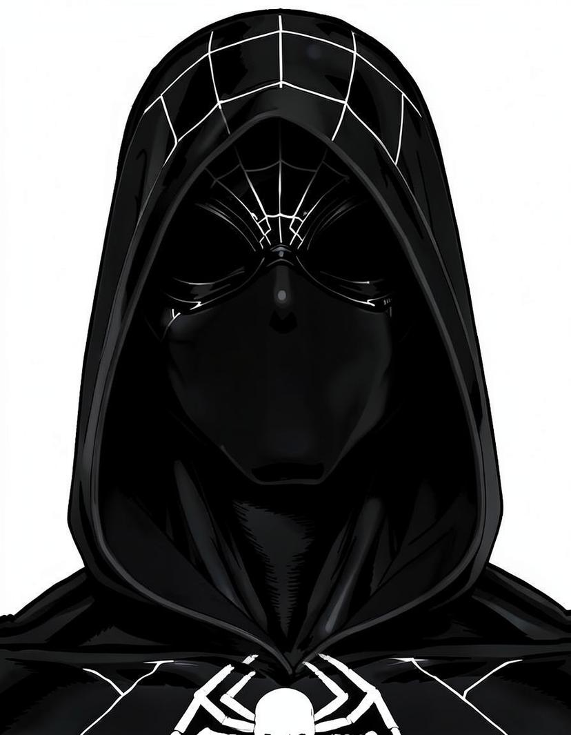 Nightweaver, a Spider Man OC made on GenTube