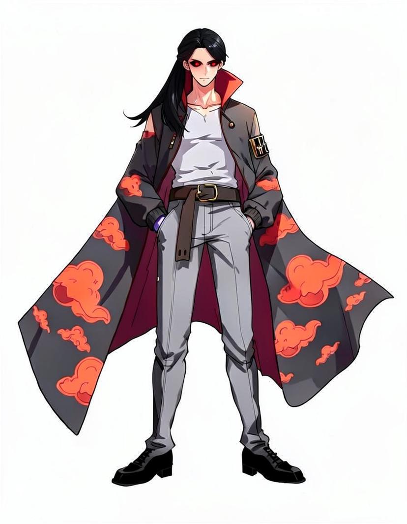 Obsidian Rift, a Naruto OC made on GenTube