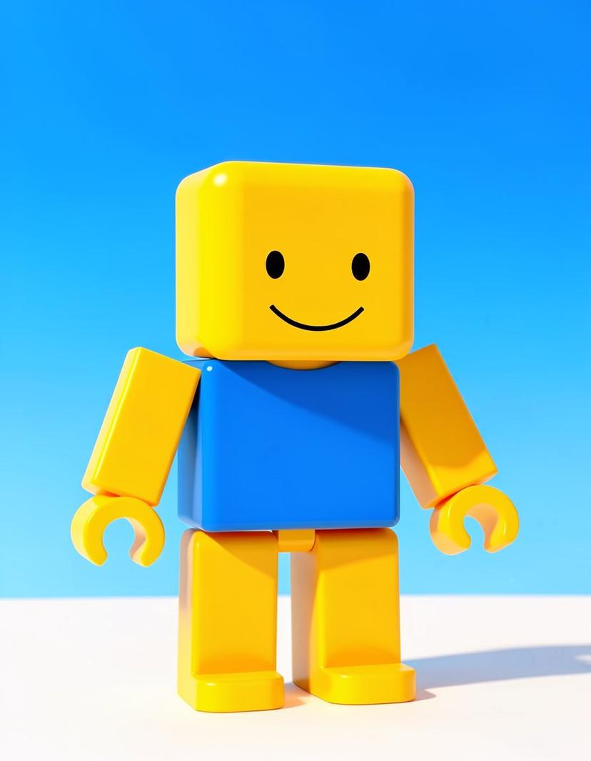 Sunny Block, a Roblox OC made on GenTube