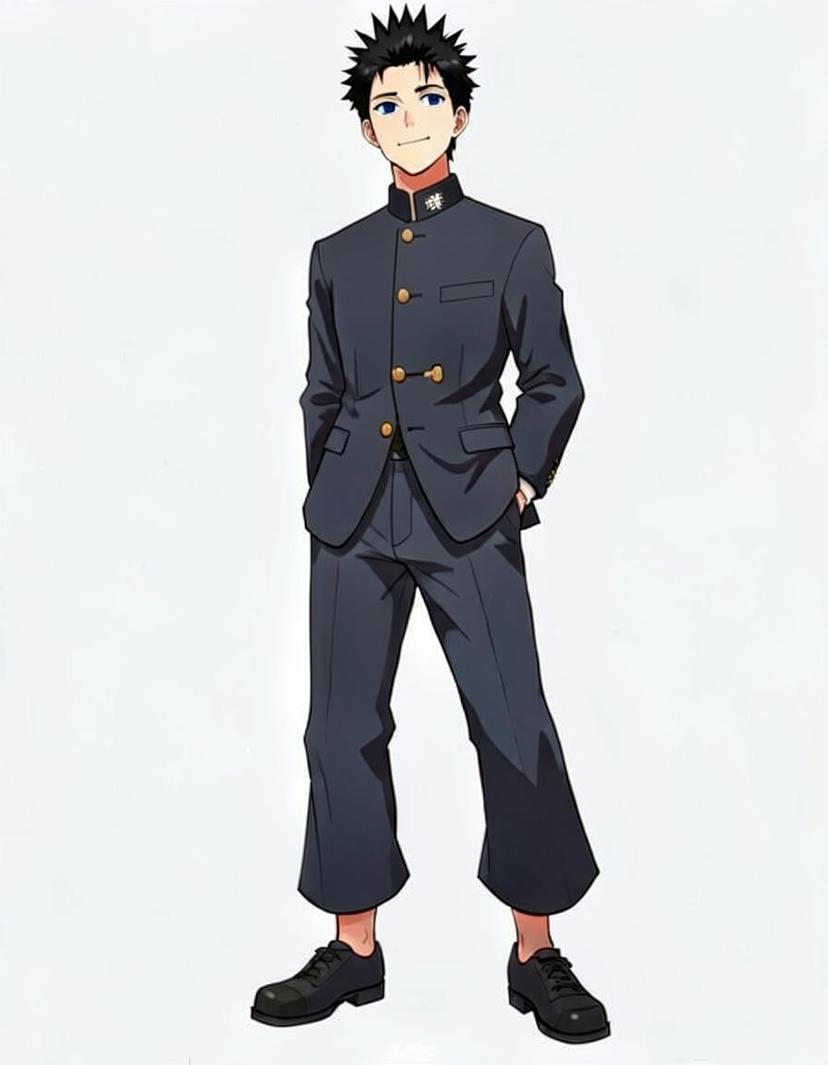 Raito, a Jujutsu Kaisen OC made on GenTube