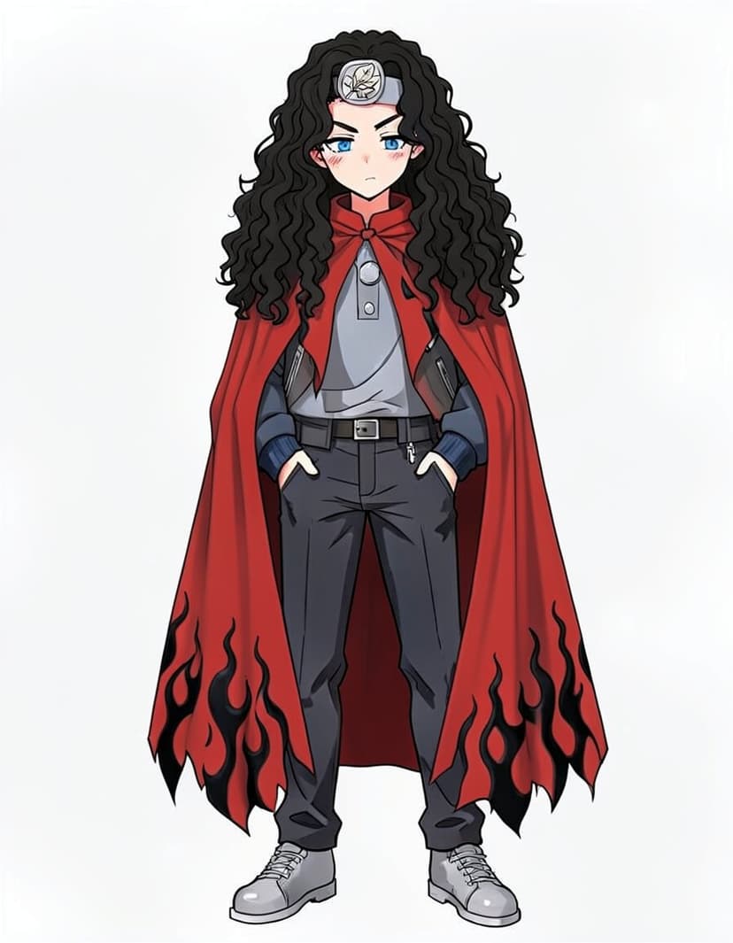 Leafblade, a Naruto OC made on GenTube
