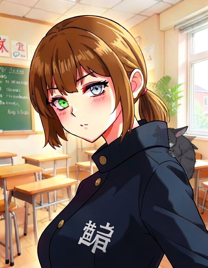 Sora Flint, a Jujutsu Kaisen OC made on GenTube