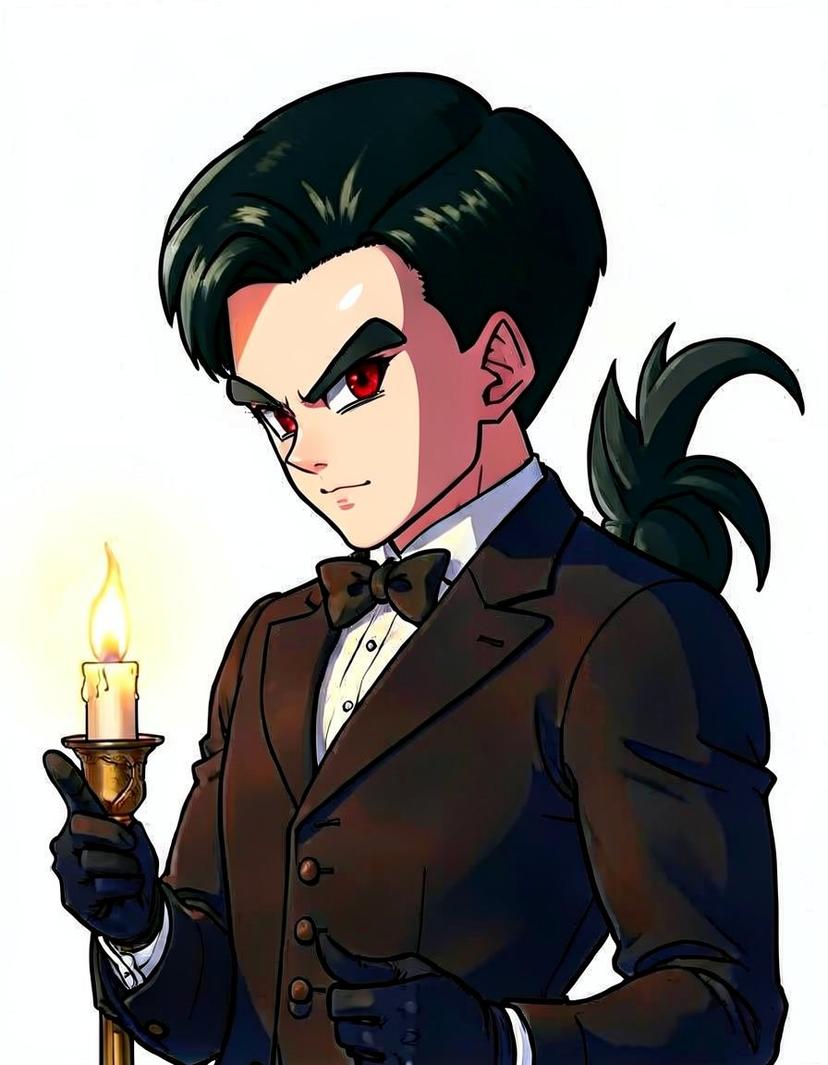 Nig ga, a Dragon Ball OC made on GenTube