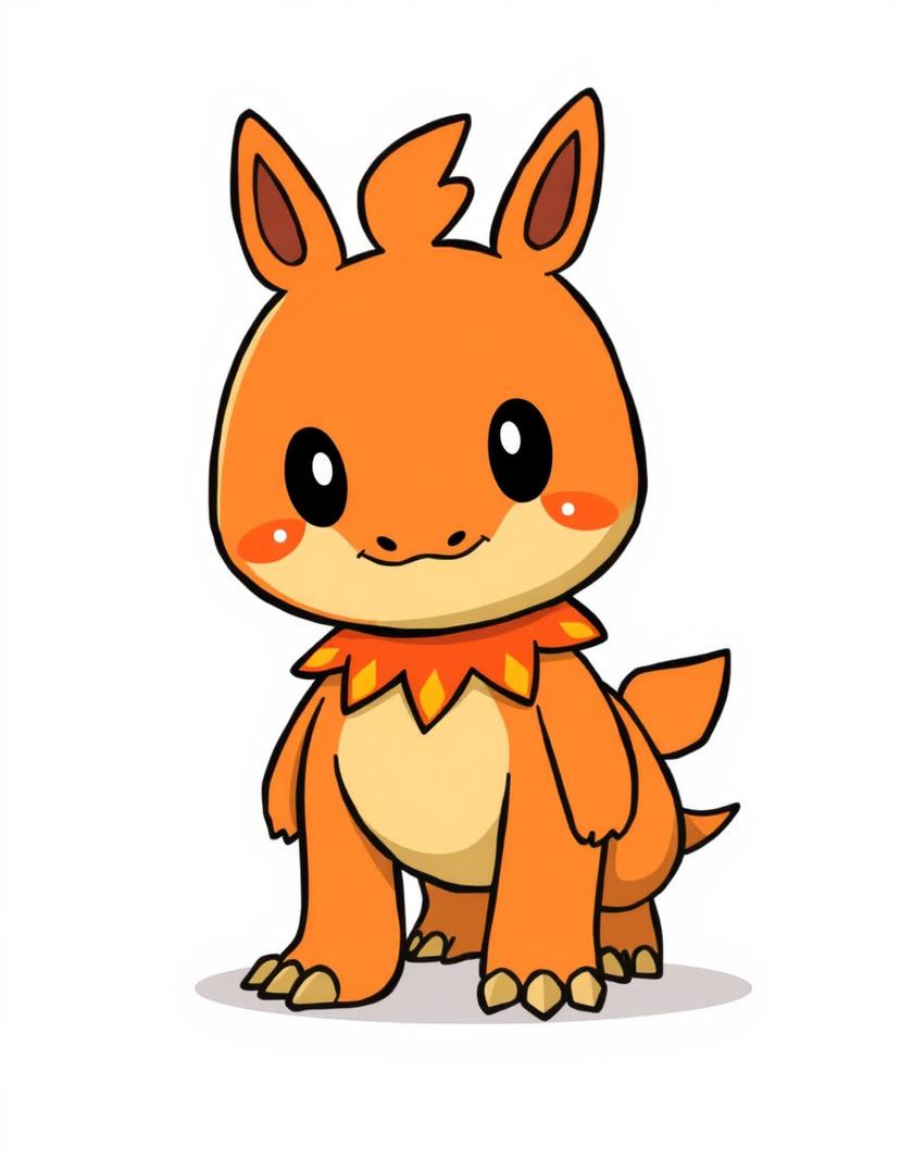 Flarekin, a Pokemon OC made on GenTube