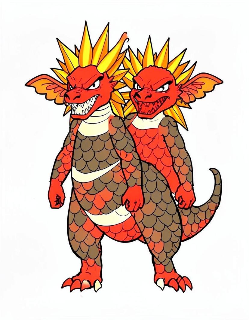 Scarletflare, a Pokemon OC made on GenTube