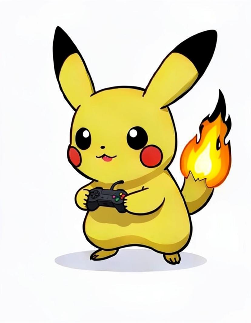 pika, a Pokemon OC made on GenTube