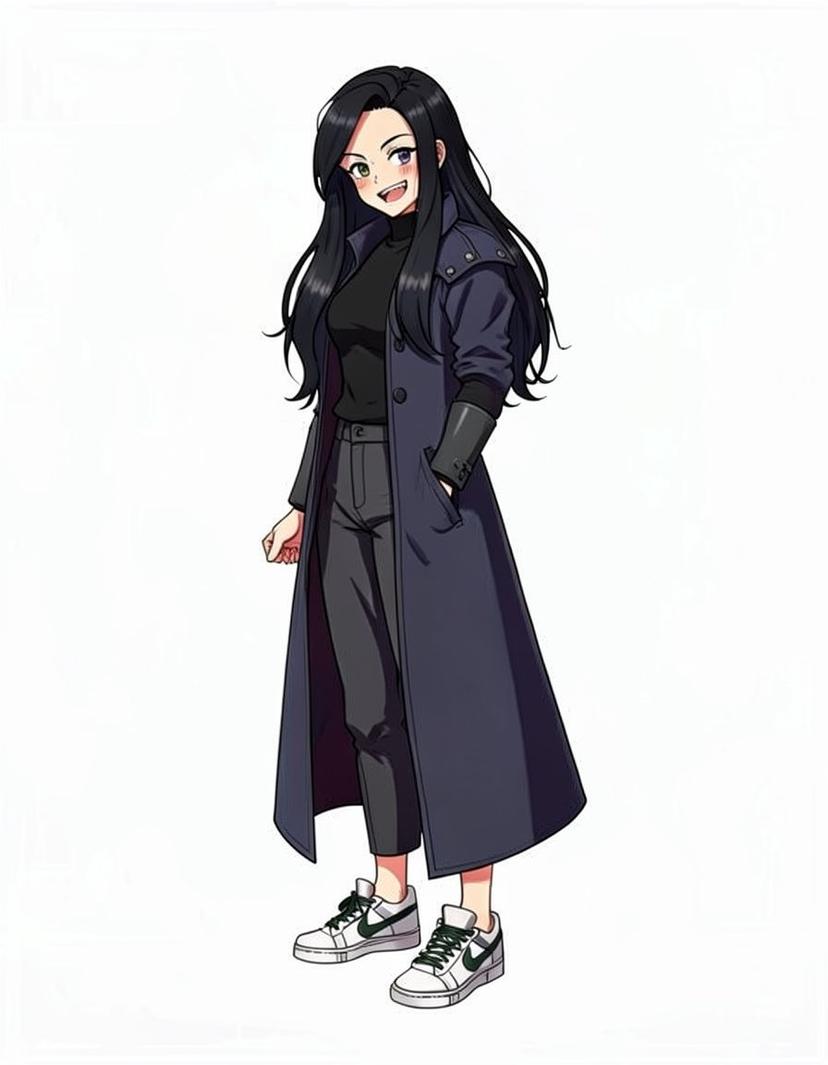Rin Morioka, a Jujutsu Kaisen OC made on GenTube