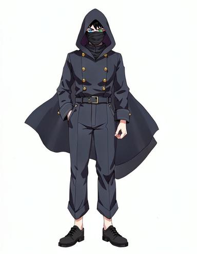 Zain Hussain, a Jujutsu Kaisen OC made on GenTube