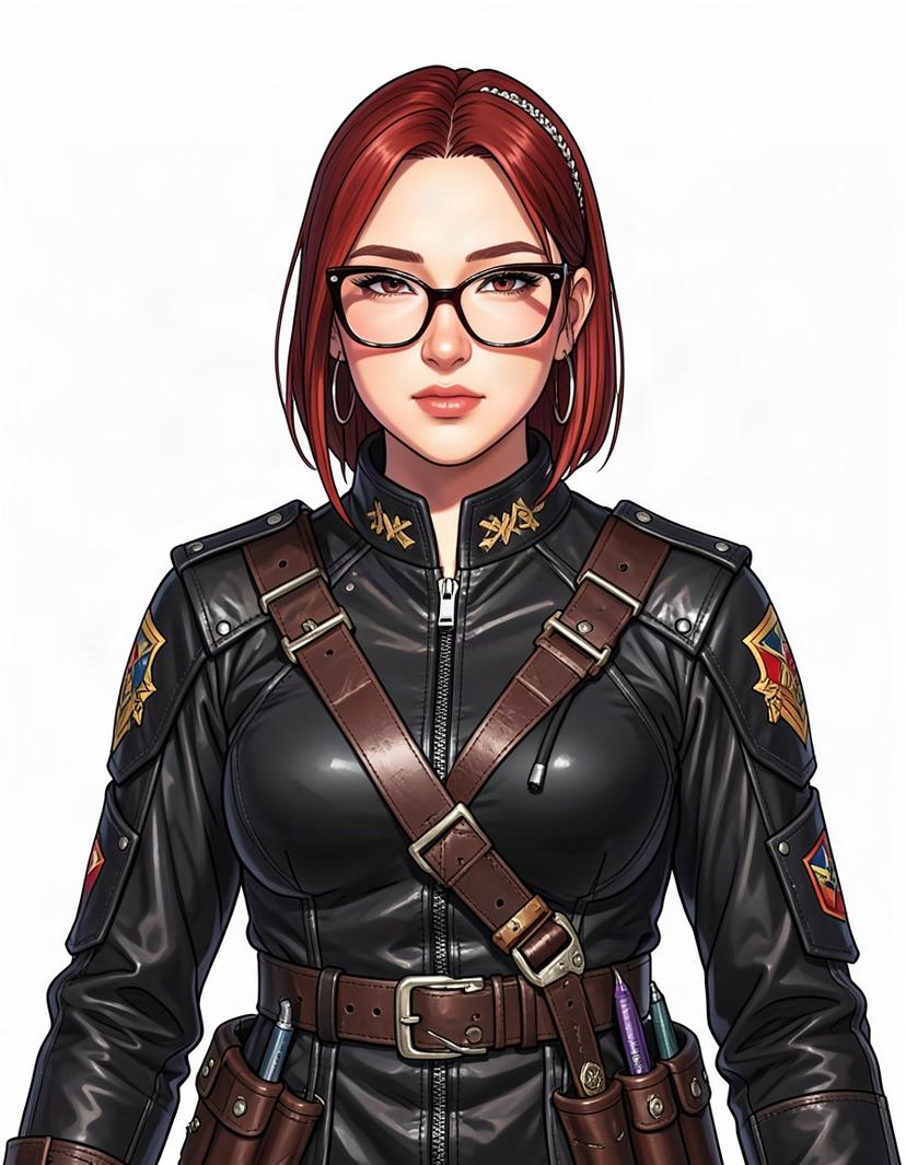 Carol, a Fourth Wing OC made on GenTube