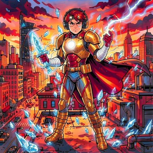 Poppy, a Marvel Superhero OC made on GenTube
