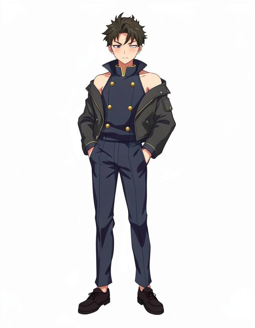 Tsubasa Kamiya, a Jujutsu Kaisen OC made on GenTube