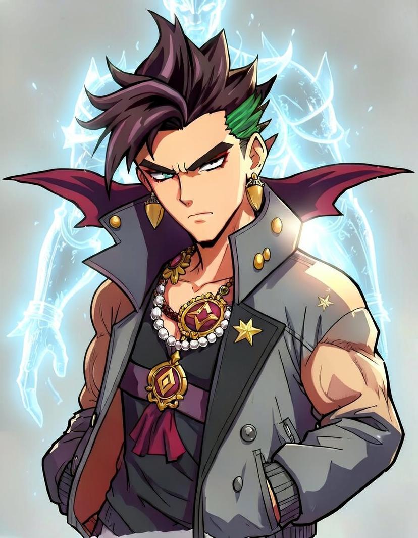 SOLAR REQUIEM, a JoJo Stand OC made on GenTube