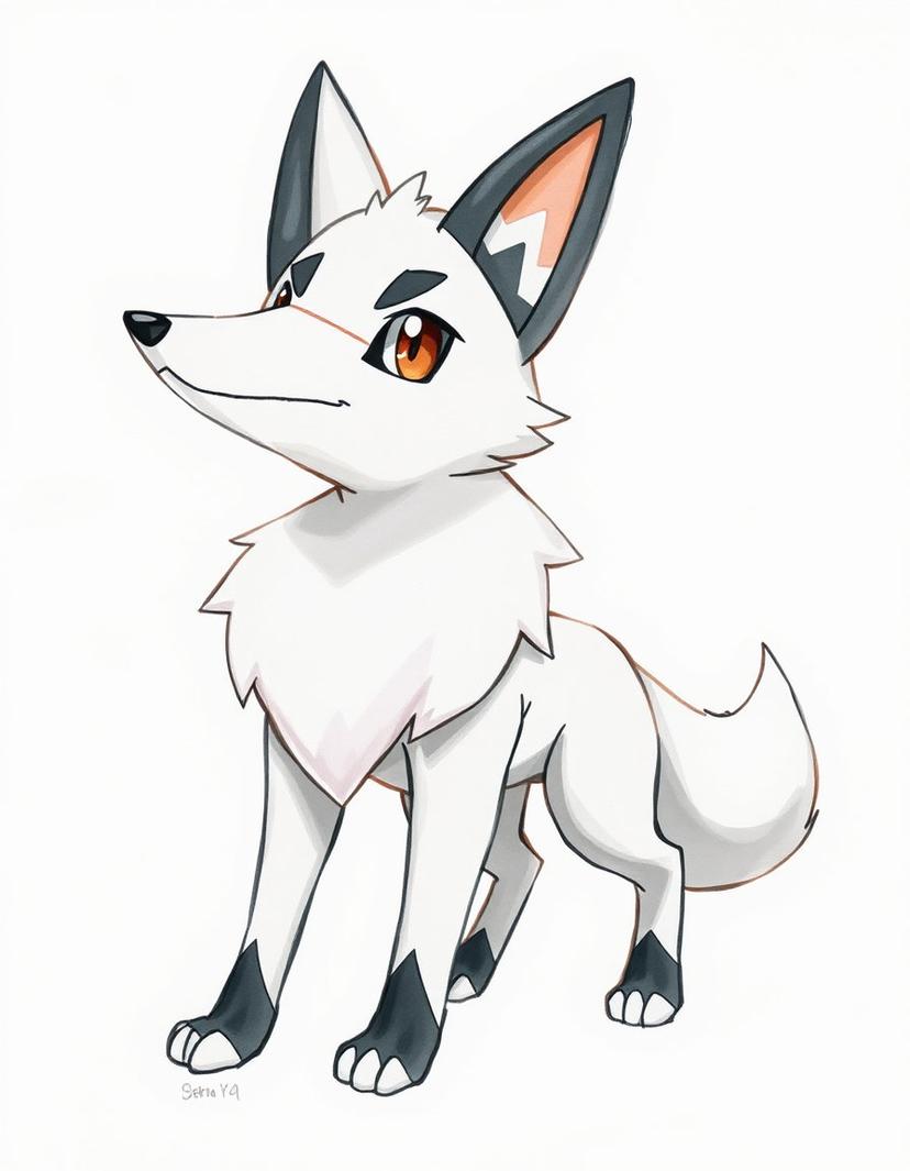 Mirafang, a Pokemon OC made on GenTube