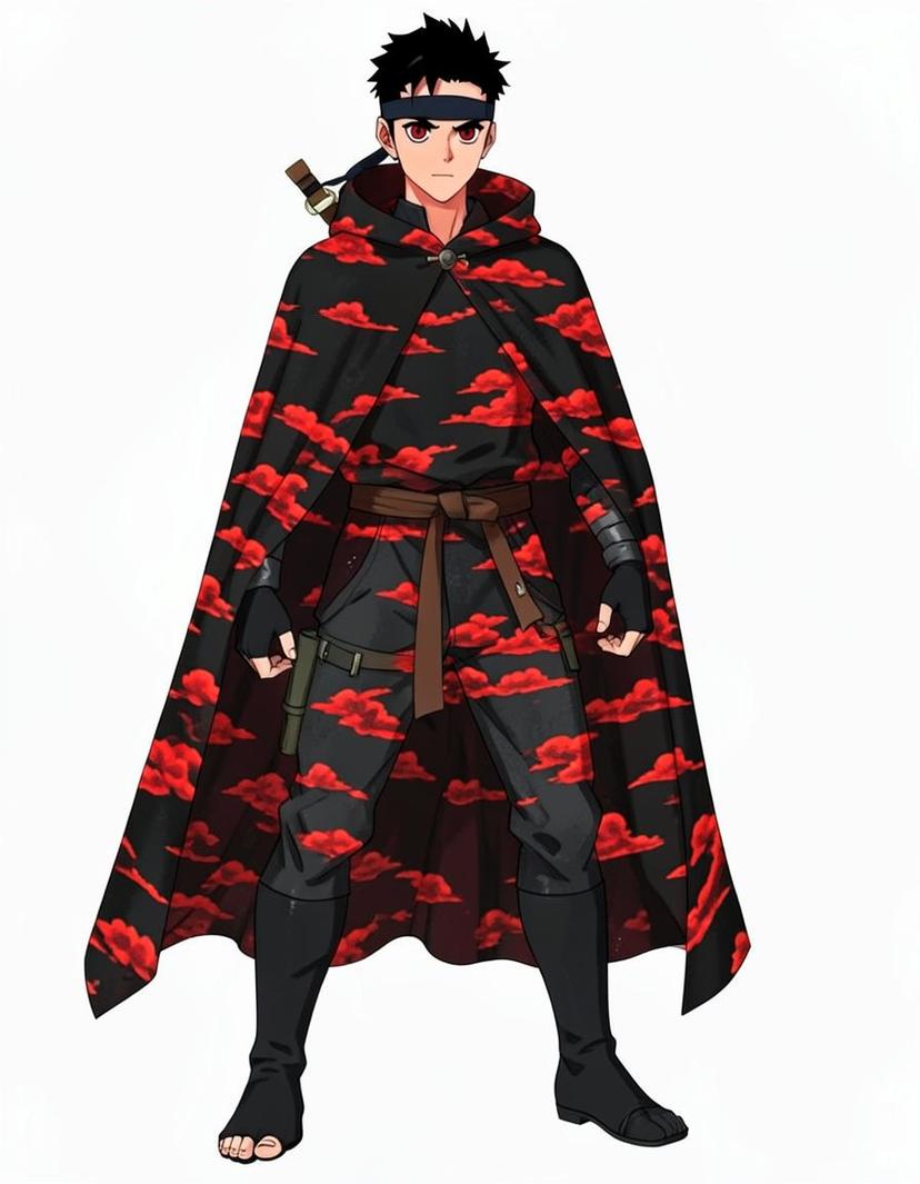 Kageleaf, a Naruto OC made on GenTube