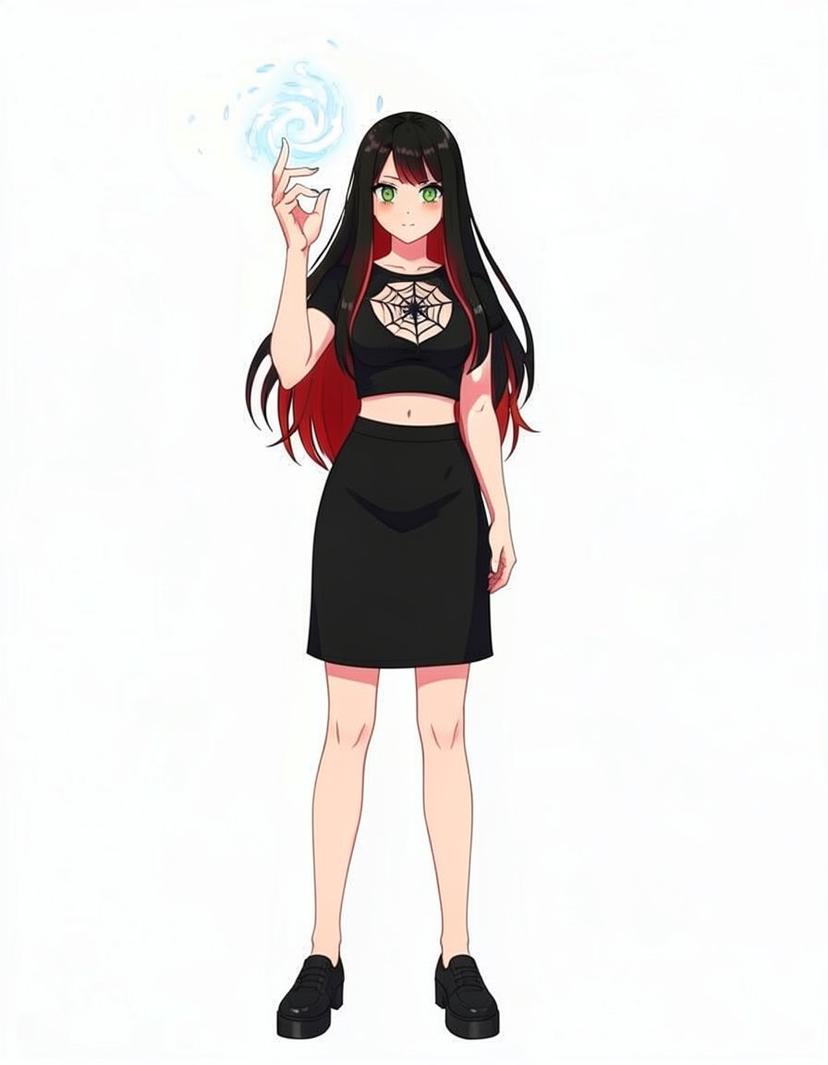 Mizuki Fujimori, a Jujutsu Kaisen OC made on GenTube