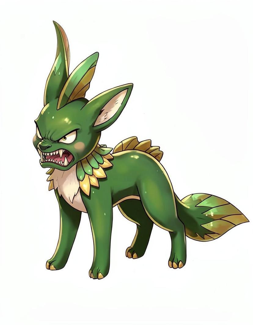 Patafox, a Pokemon OC made on GenTube