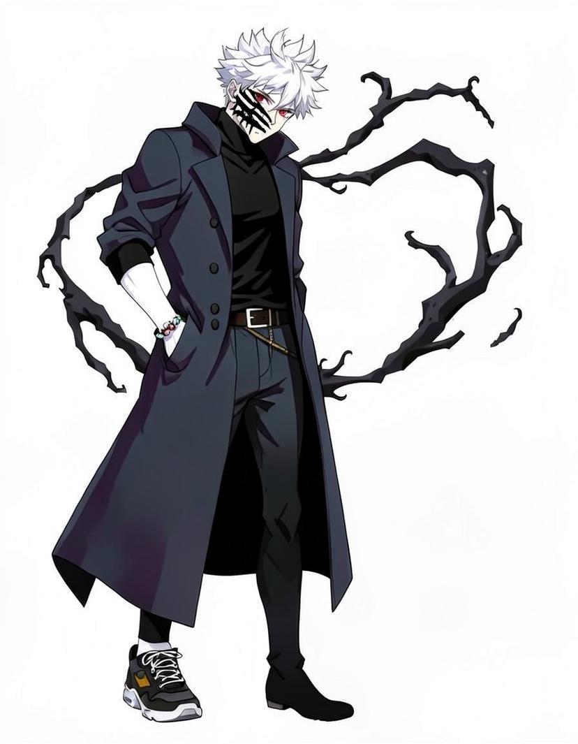 Shadebane, a Jujutsu Kaisen OC made on GenTube