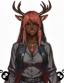 Seraphine, a Hazbin Hotel OC made on GenTube