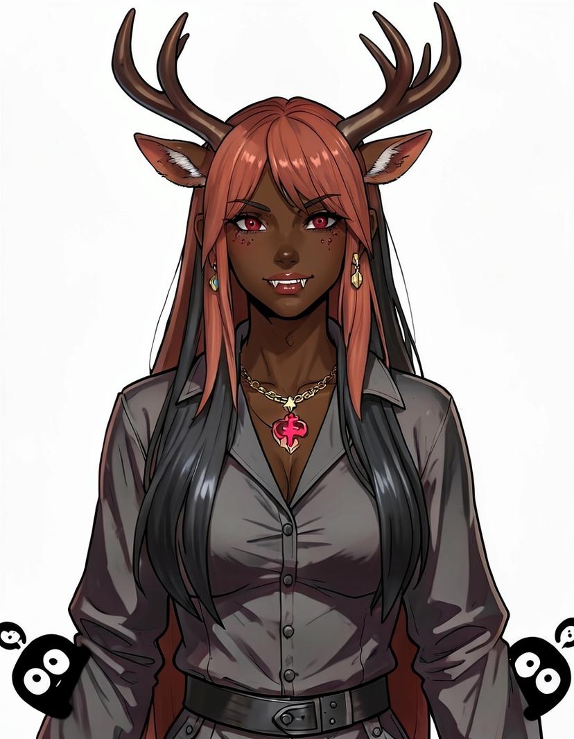 Seraphine, a Hazbin Hotel OC made on GenTube