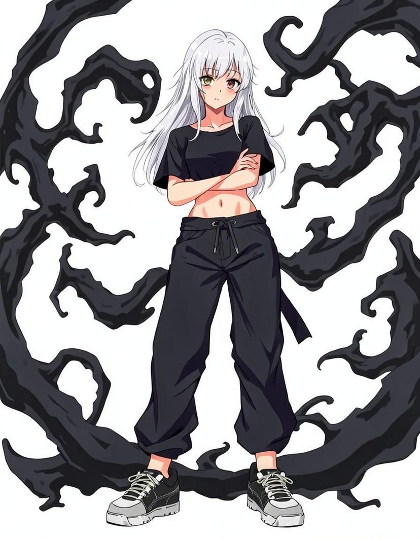 Hotaru Amano, a Jujutsu Kaisen OC made on GenTube