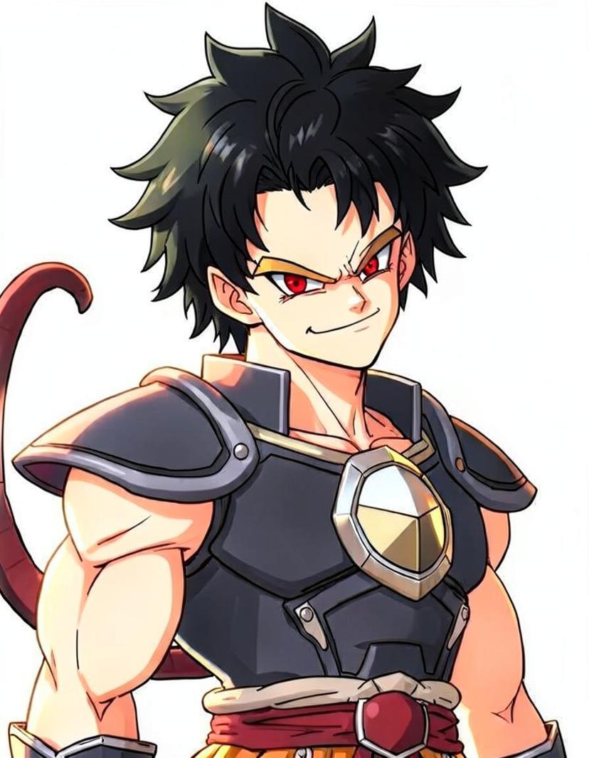 Crimson Fang, a Dragon Ball OC made on GenTube