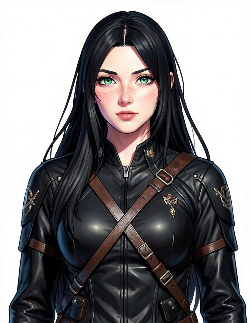 Aria, a Fourth Wing OC made on GenTube