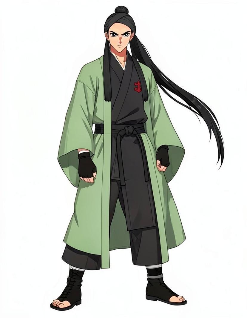 Tenshiro, a Naruto OC made on GenTube