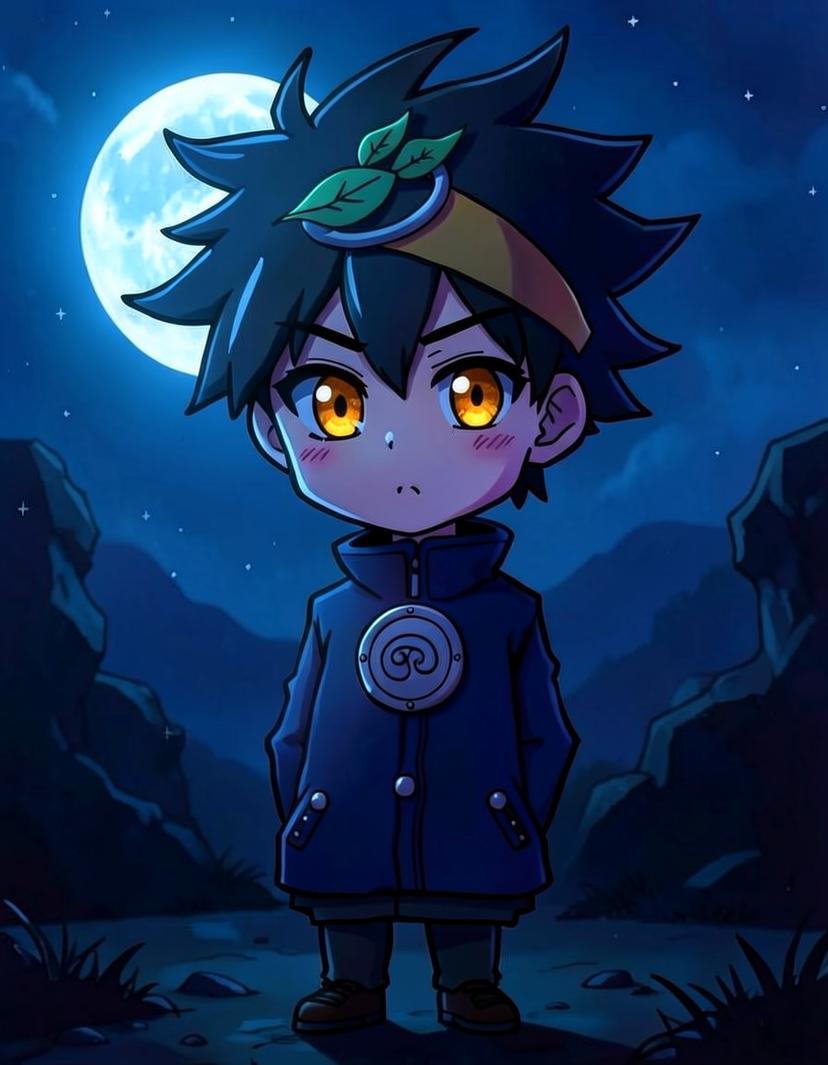 Hinato Cropper, a Naruto OC made on GenTube