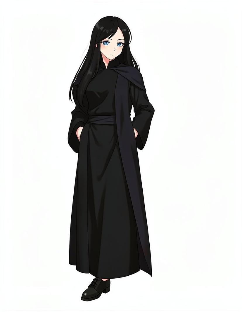 Tsubaki Miwa, a Jujutsu Kaisen OC made on GenTube