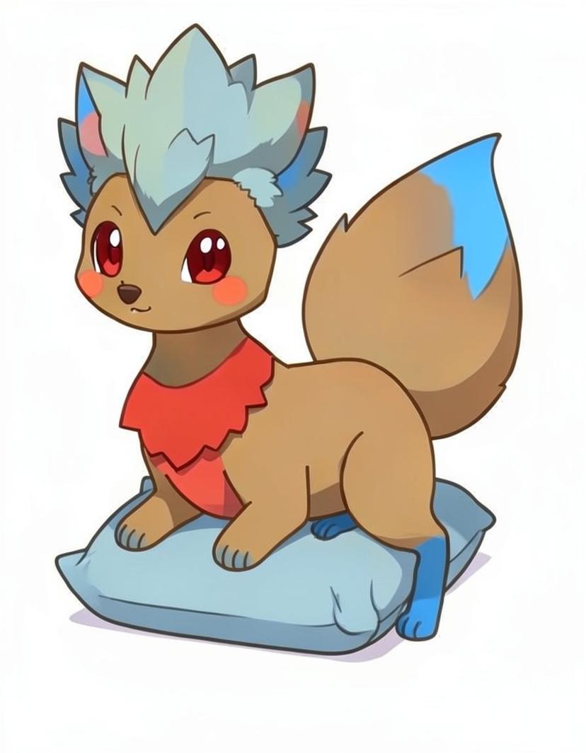 Kirofox, a Pokemon OC made on GenTube