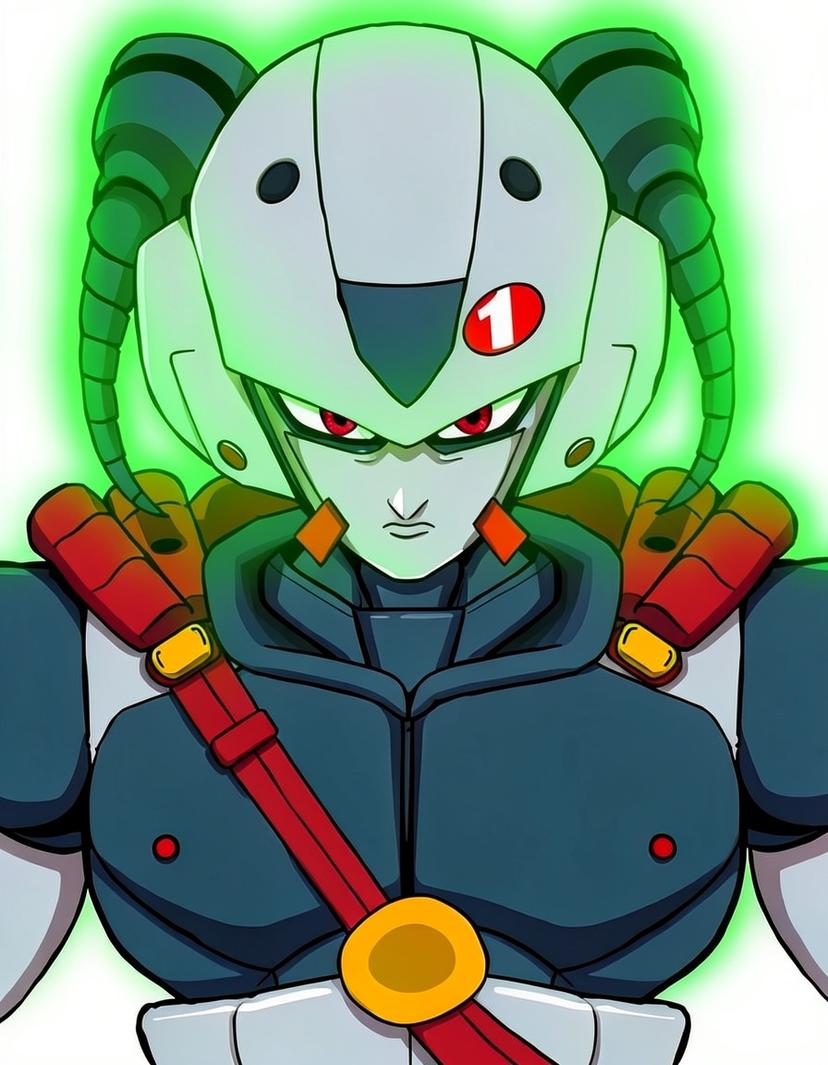 Android 85, a Dragon Ball OC made on GenTube