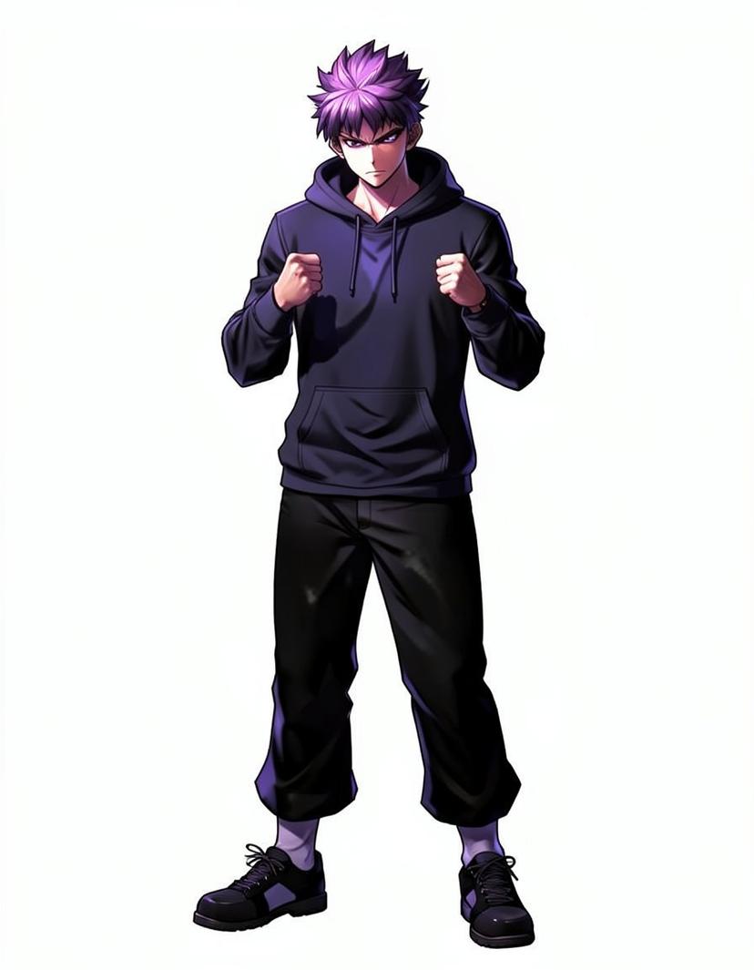 Gami tokoyami, a Jujutsu Kaisen OC made on GenTube