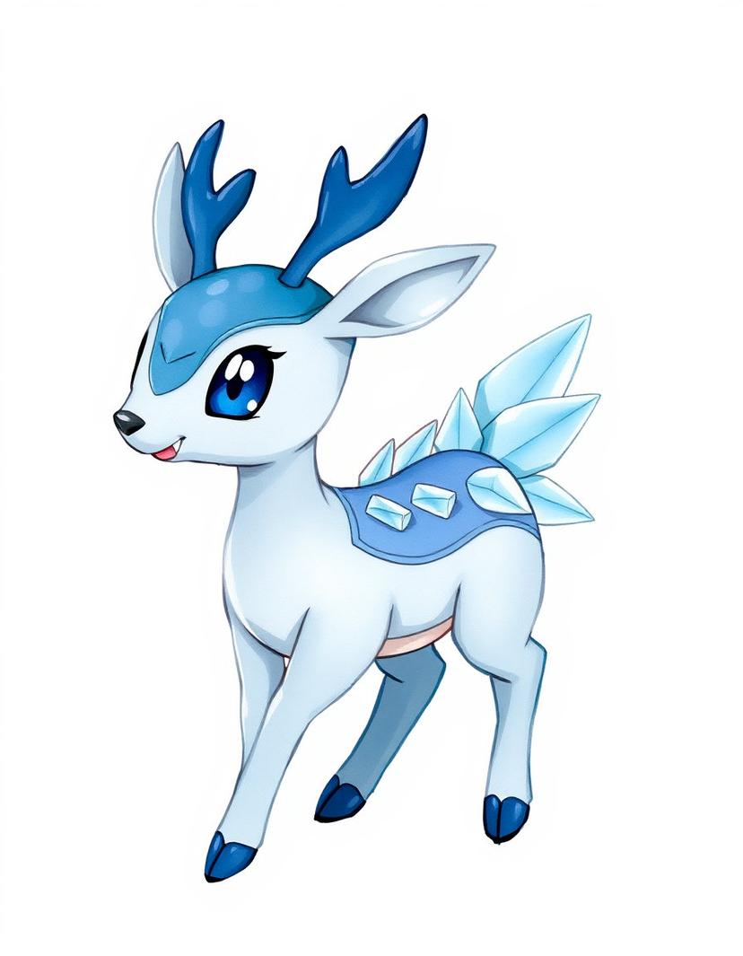 Chillix, a Pokemon OC made on GenTube