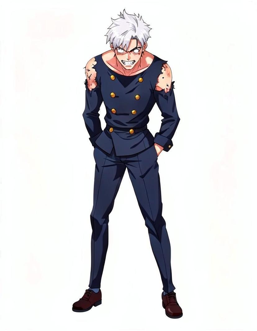 Reiko Hazako, a Jujutsu Kaisen OC made on GenTube